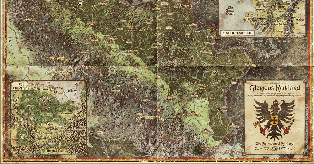 Reikland Map | RPG Item | BoardGameGeek