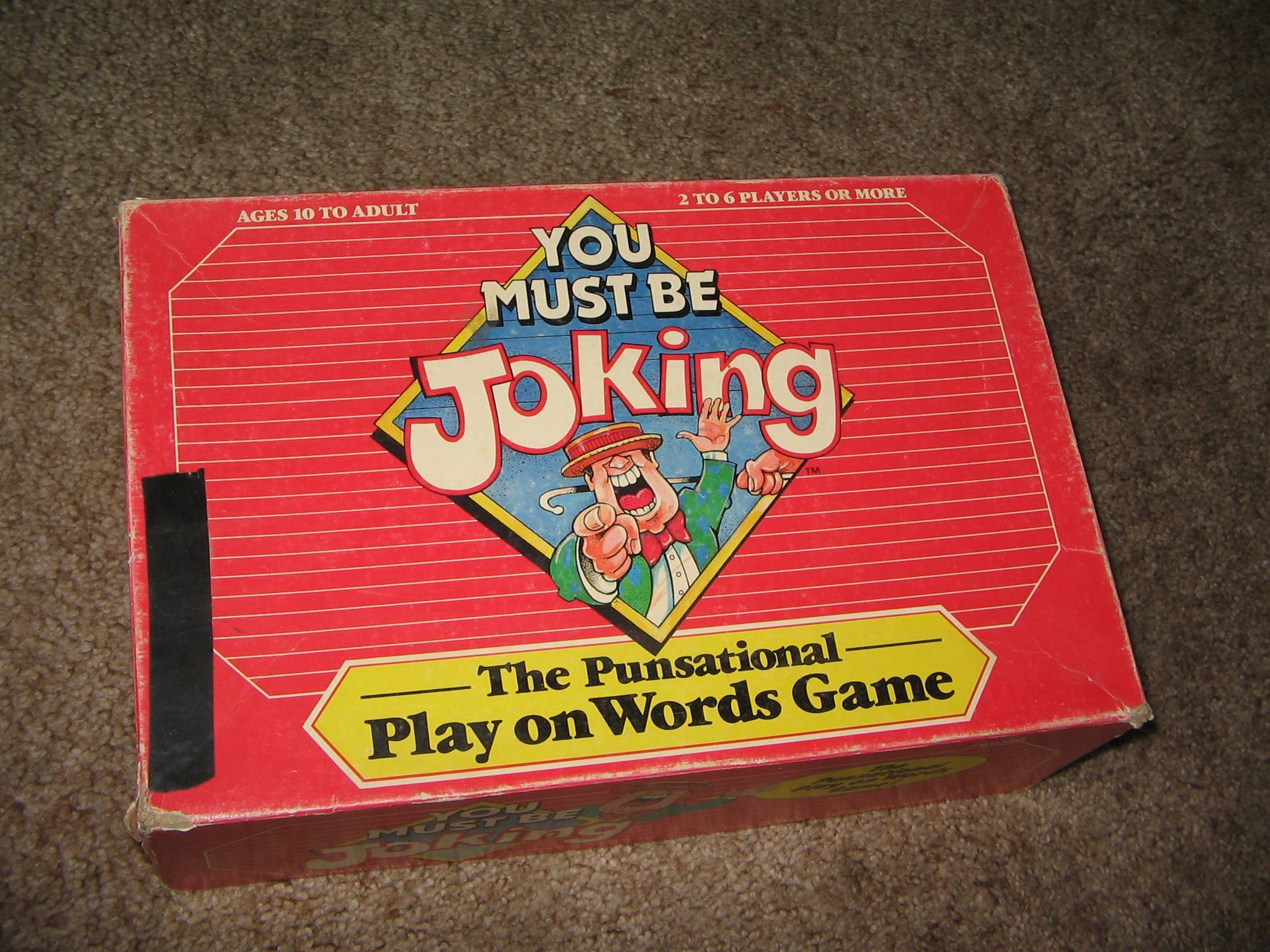 You Must Be Joking box art