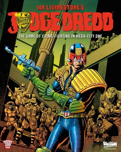 Board Game: Judge Dredd: The Game of Crime-Fighting in Mega-City One