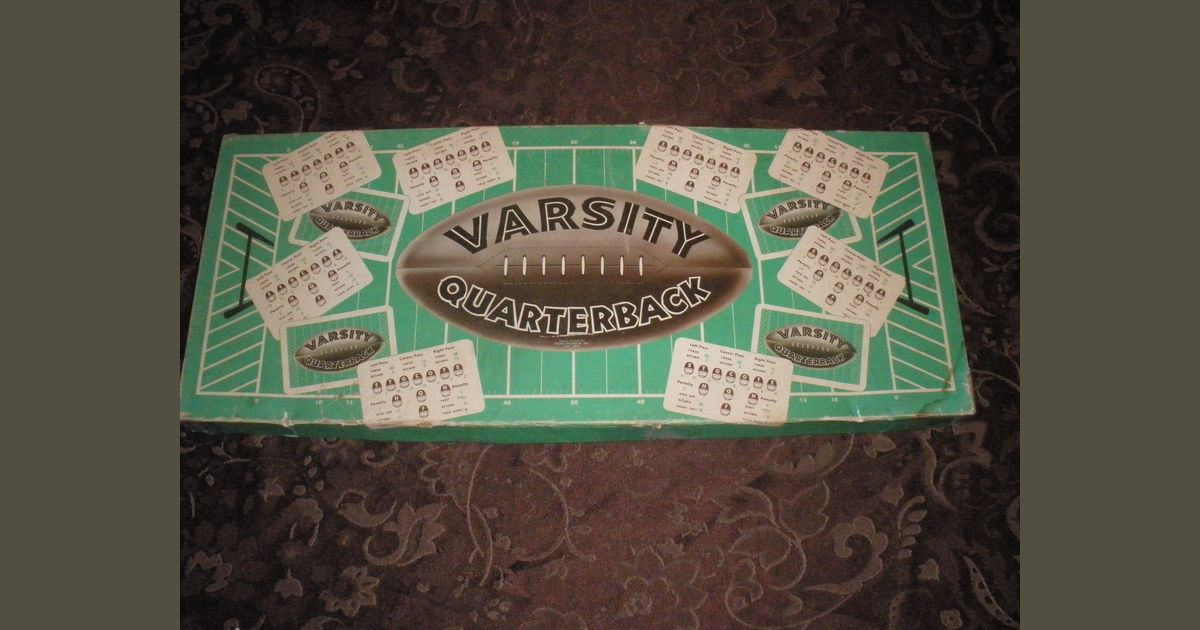 Varsity Quarterback Board Game BoardGameGeek