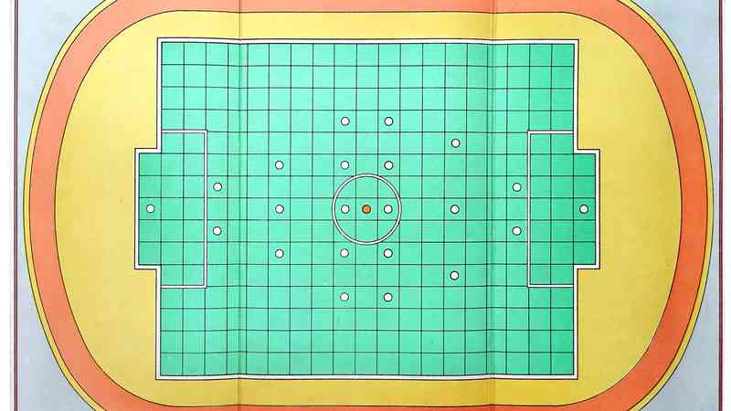 Fussball-Spiel zu Hause