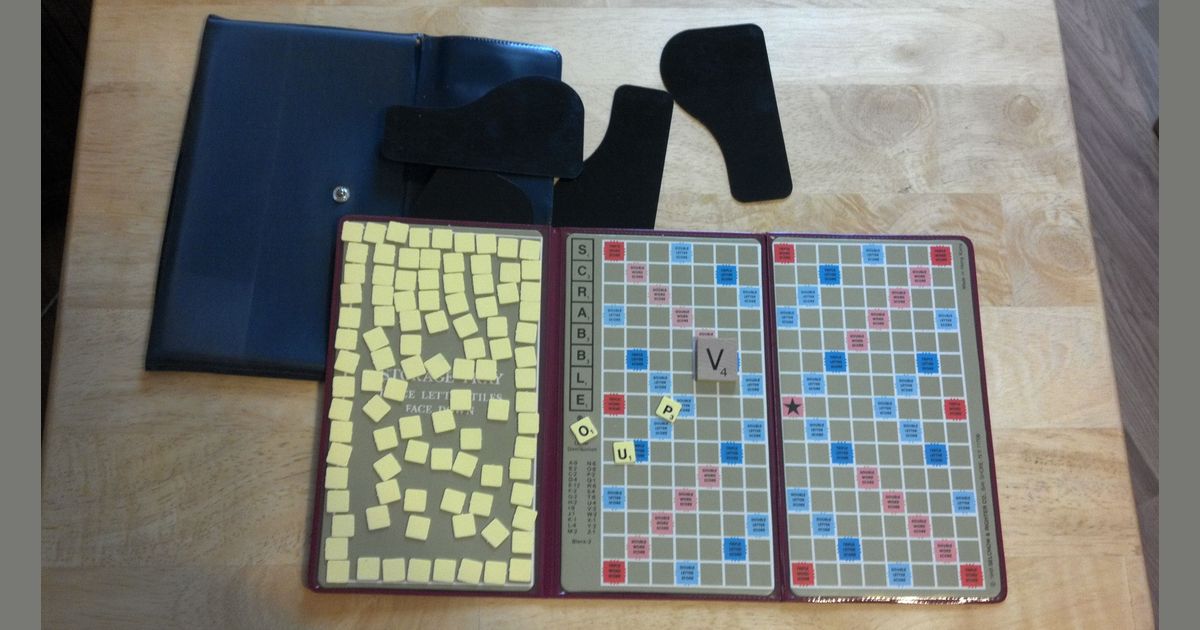 Travel Scrabble Replacement Tile Letters 