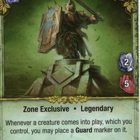 Mage Wars: Altar of the Iron Guard Promo Card