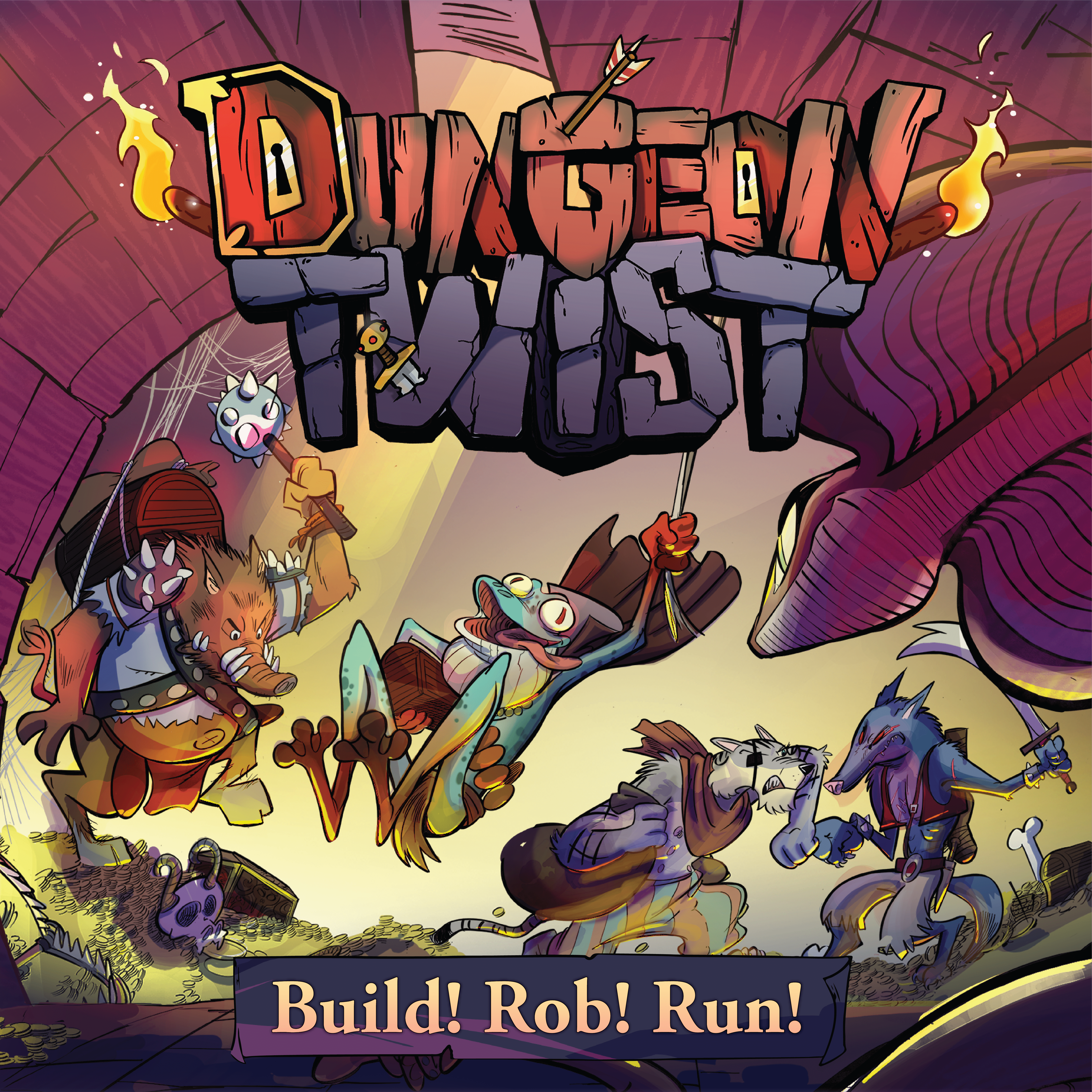 Coperta Dungeon Twist