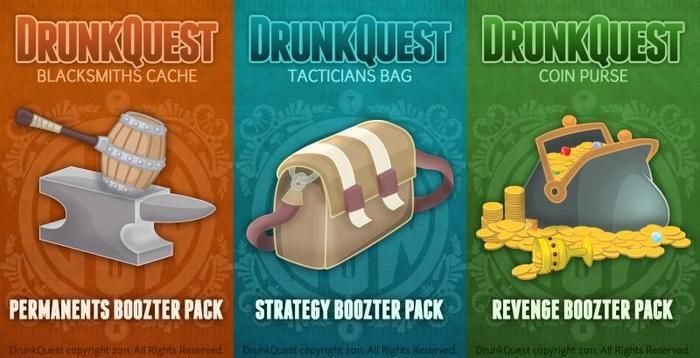 DrunkQuest: Boozter Packs