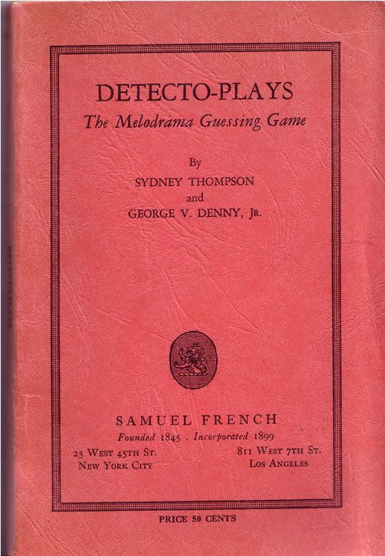 Detecto-Plays: The Melodrama Guessing Game