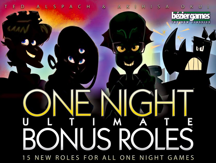Party Game Expansion One Night Ultimate Bonus Roles 