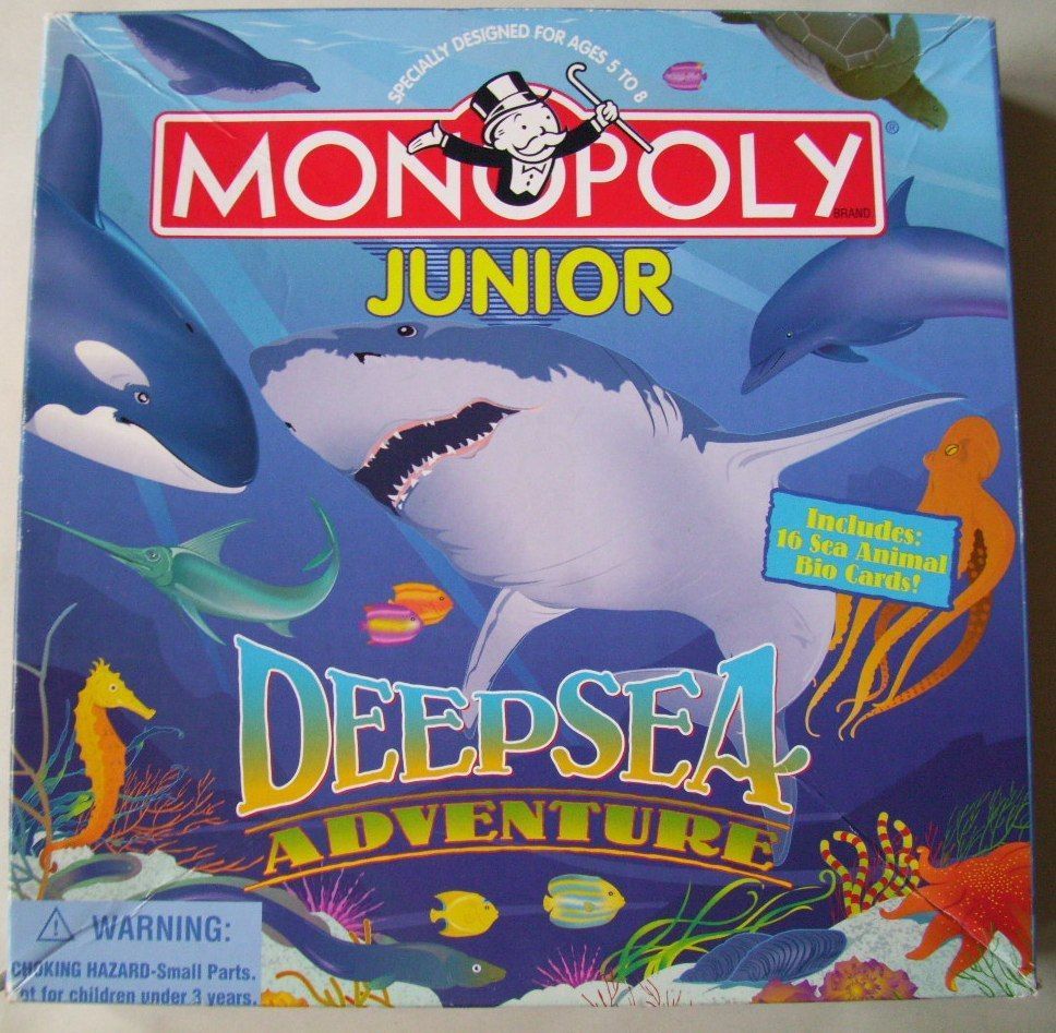 Monopoly Junior: Deep Sea Adventure cover art