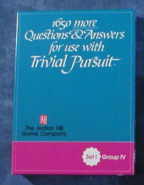 1650 more Questions & Answers for use with Trivial Pursuit: Set I, Group IV cover art