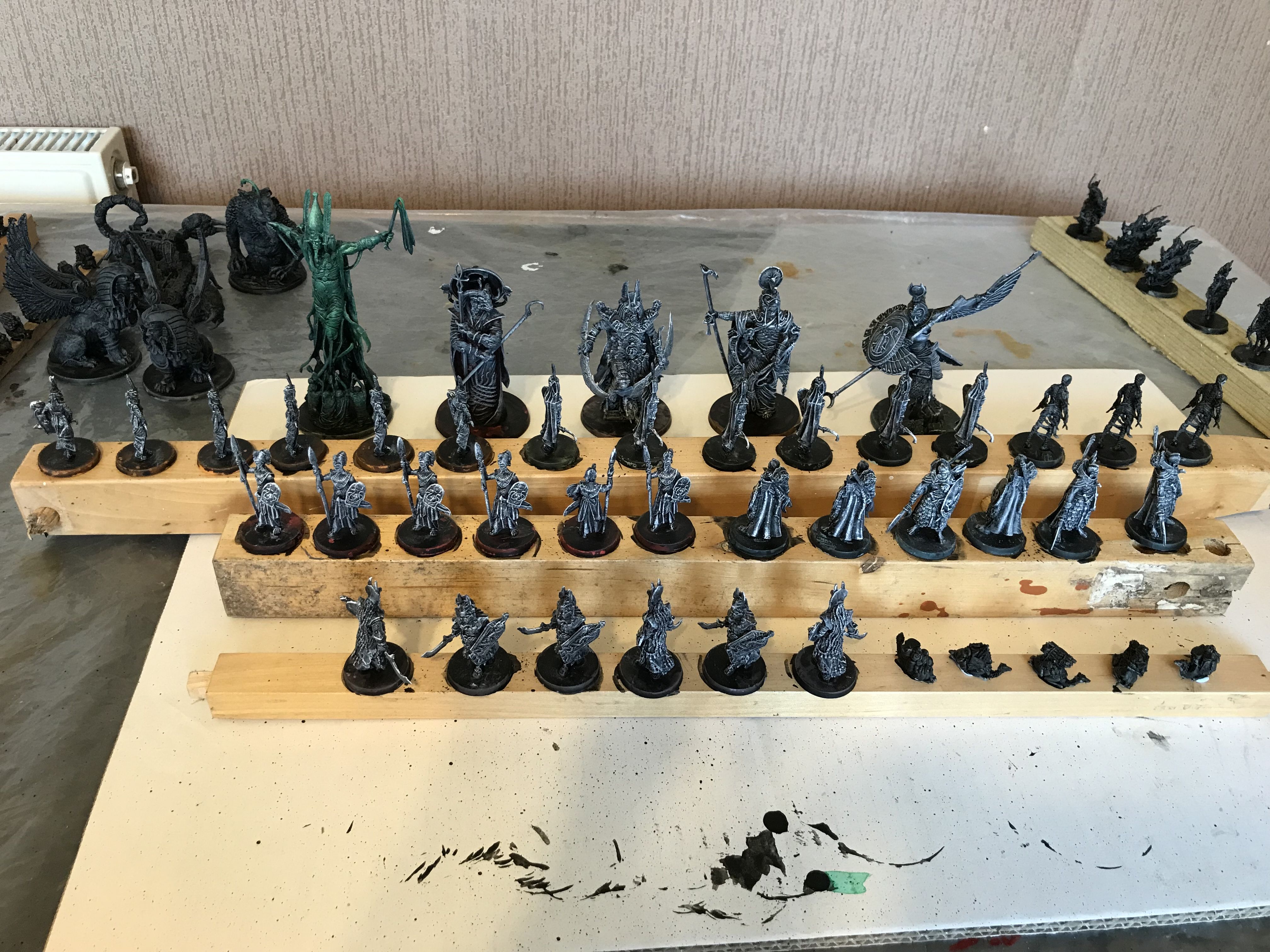 Painting Ankh Gods of Egypt board game | Ankh: Gods of Egypt