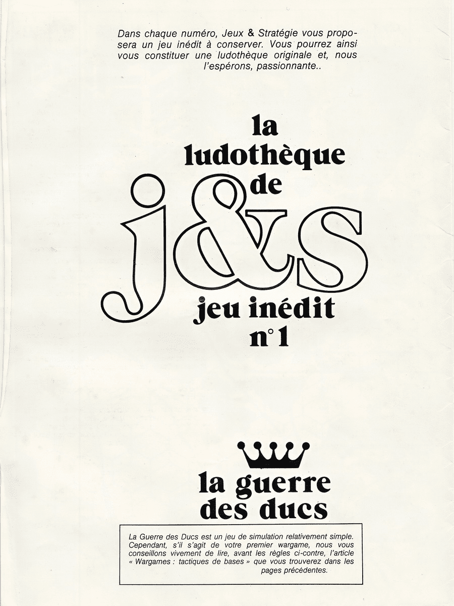 La Guerre des Ducs cover art