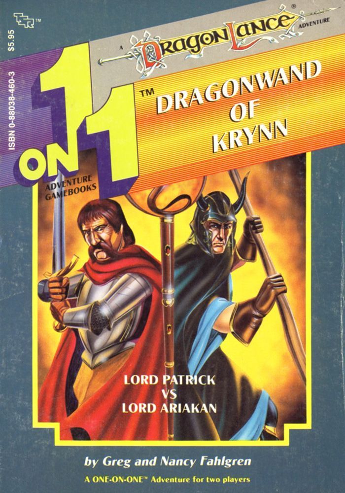 1 on 1 Adventure Gamebooks: The Dragonwand of Krynn cover art