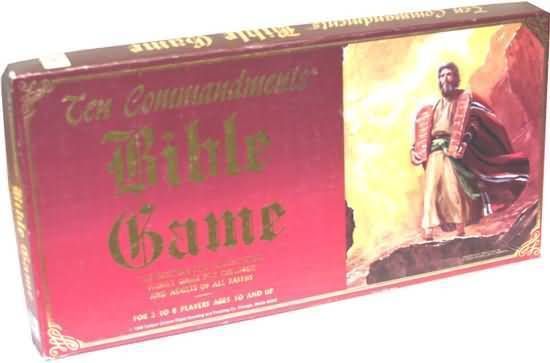 Ten Commandments Bible Game