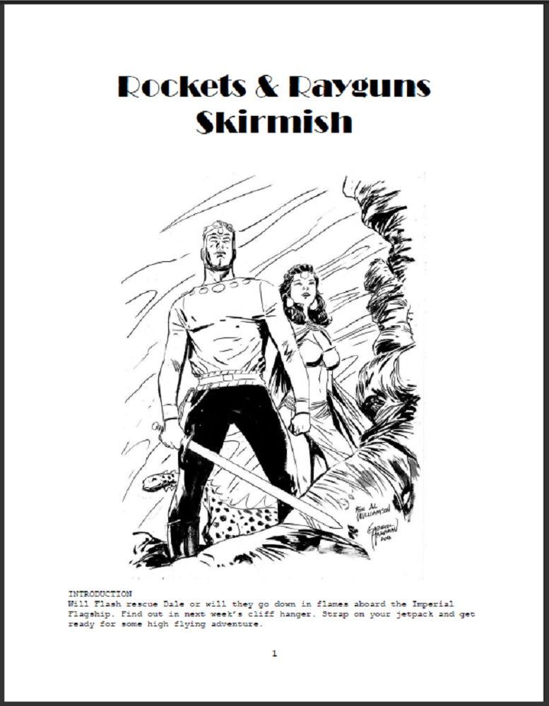 Rockets & Rayguns Skirmish