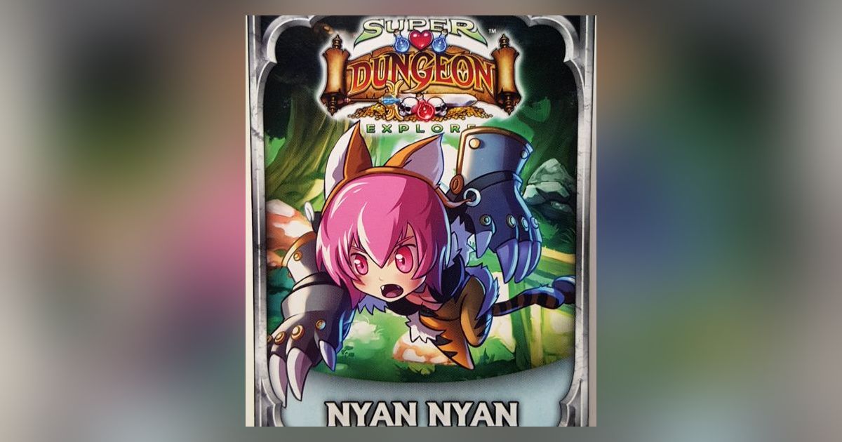 Super Dungeon Explore Nyan Nyan Board Game Boardgamegeek