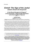 RPG Item: NYR7-M02: Entrell: The Sign of the Jackal