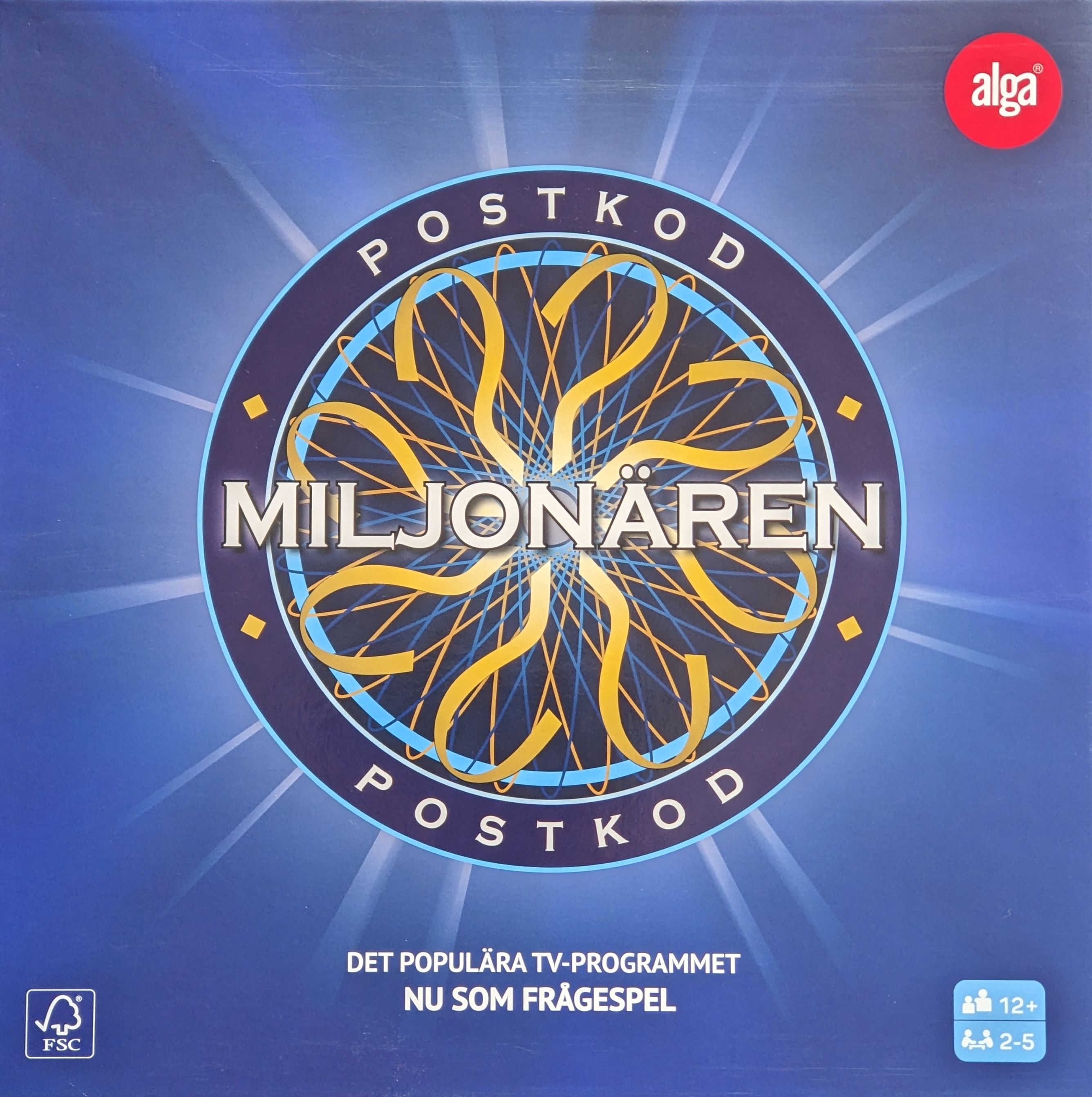 Cover art for Postkodmiljonären
