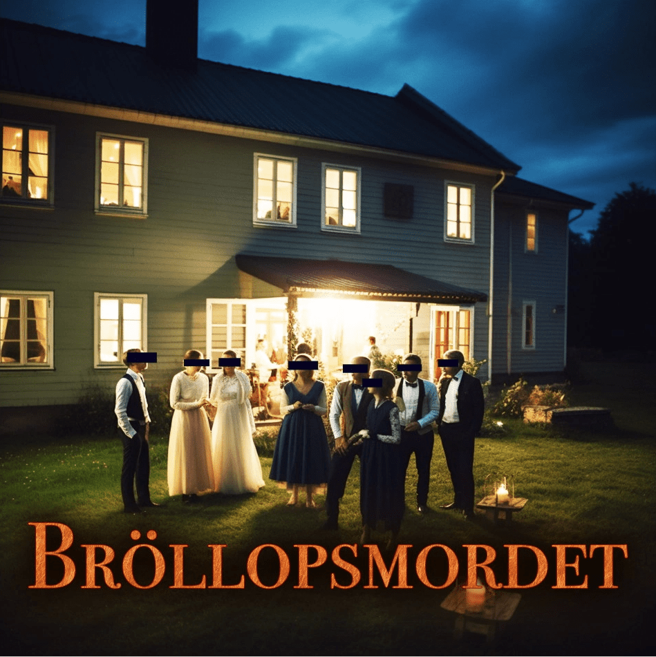 Cover art for Bröllopsmordet