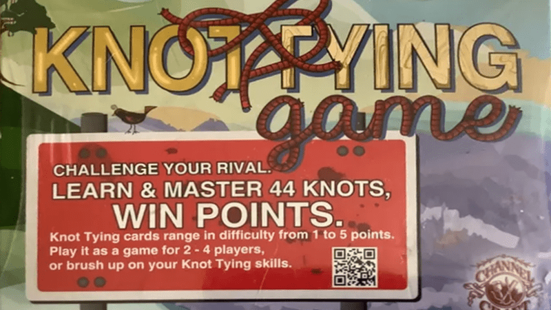 Knot Tying Game: Boater's Challenge