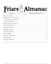 Issue: Friar's Almanac (Issue 4 - Dec 2009)