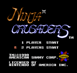 Video Game: Ninja Crusaders