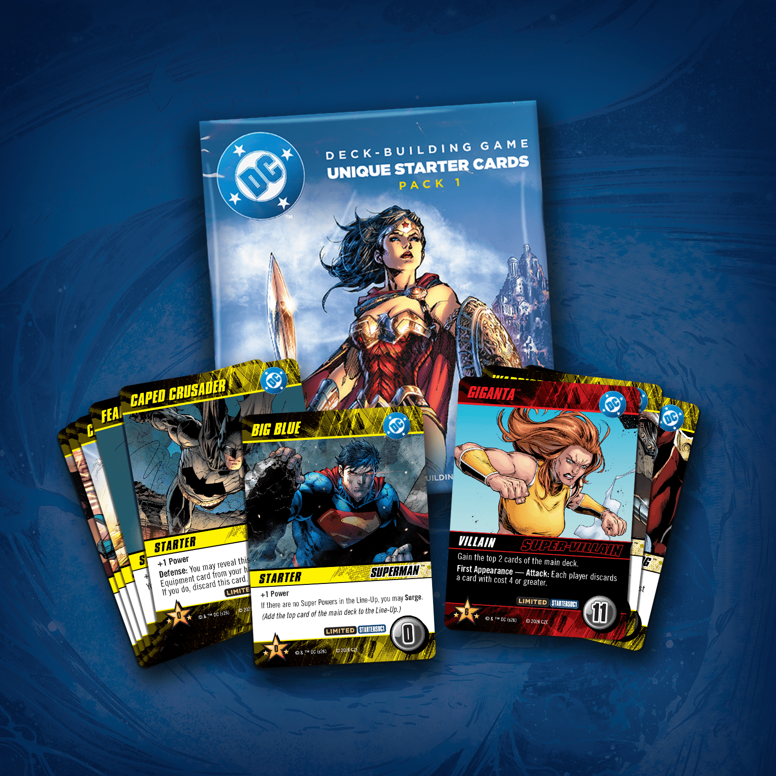 DC Deck-Building Game: Unique Starters Pack 1