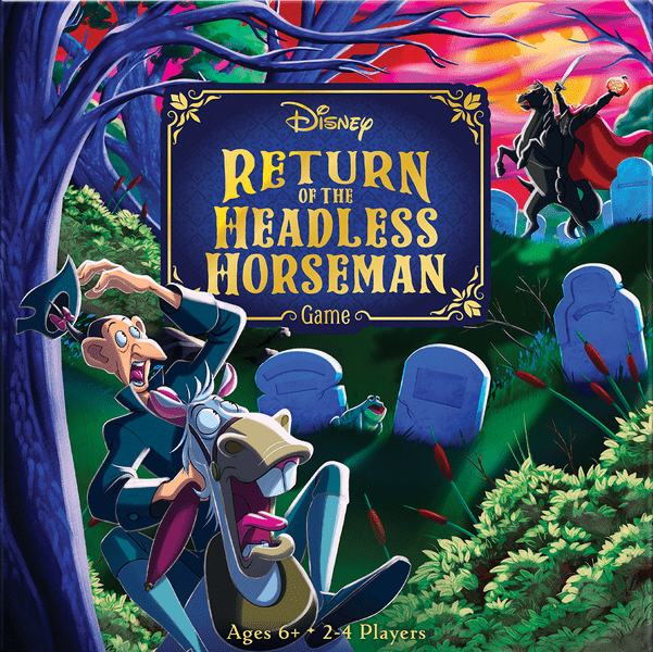 Disney Return of the Headless Horseman Game, Funko Games, 2022 — front cover (image provided by the publisher)