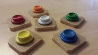 Board Game Accessory: Alhambra: Wooden Lion Fountains