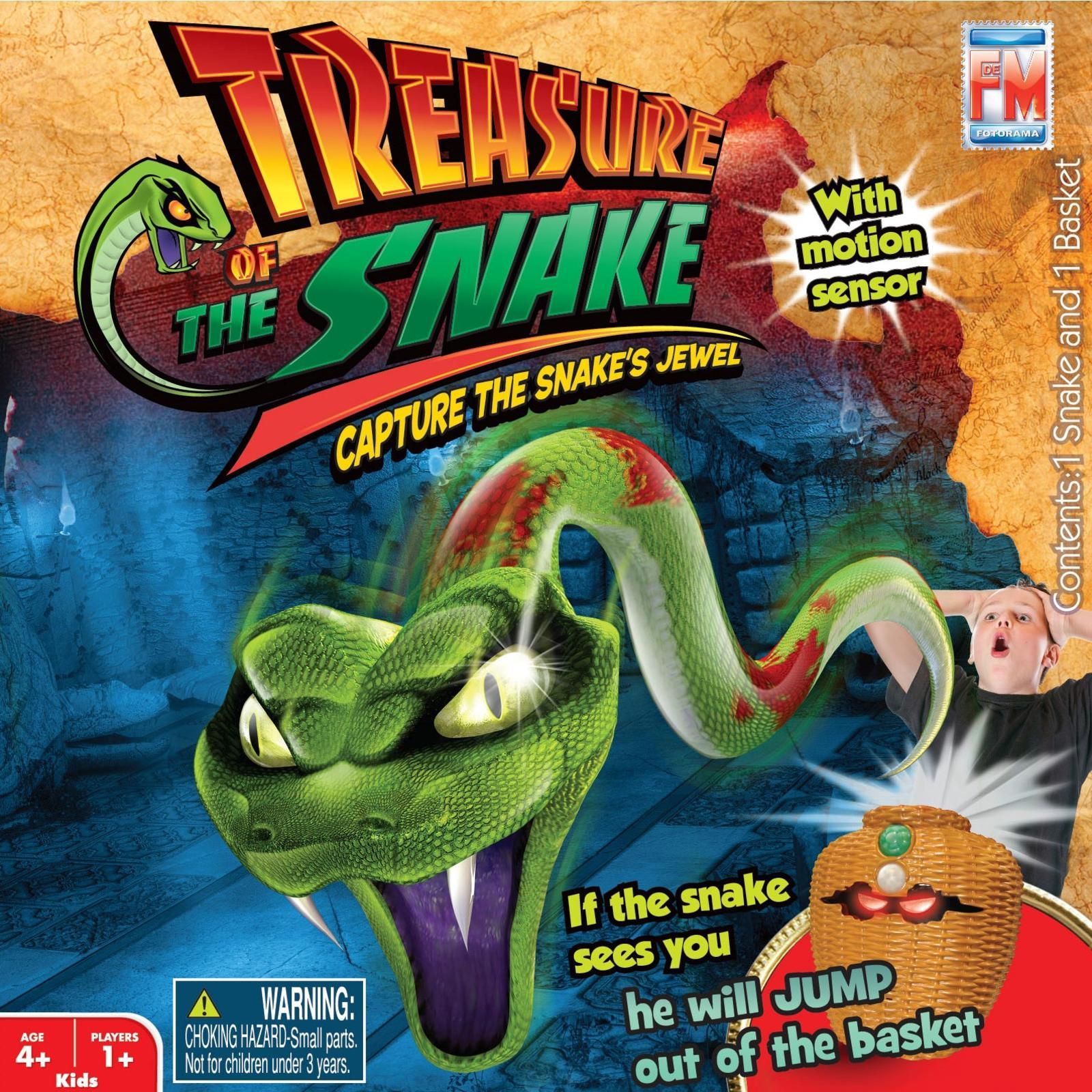 Treasure of the Snake box art