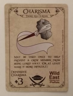 Pie Rats of the Carob Bean Farm: Charisma Promo Card