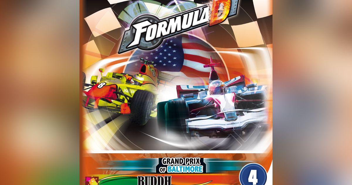 Formula D: Circuits 4 – Grand Prix of Baltimore & Buddh | Board Game ...