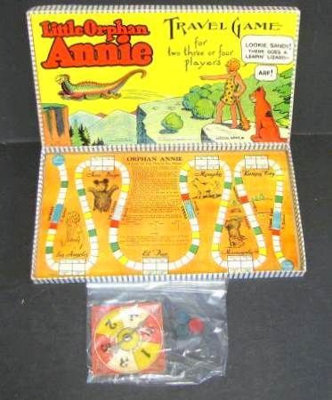 Little Orphan Annie Travel Game