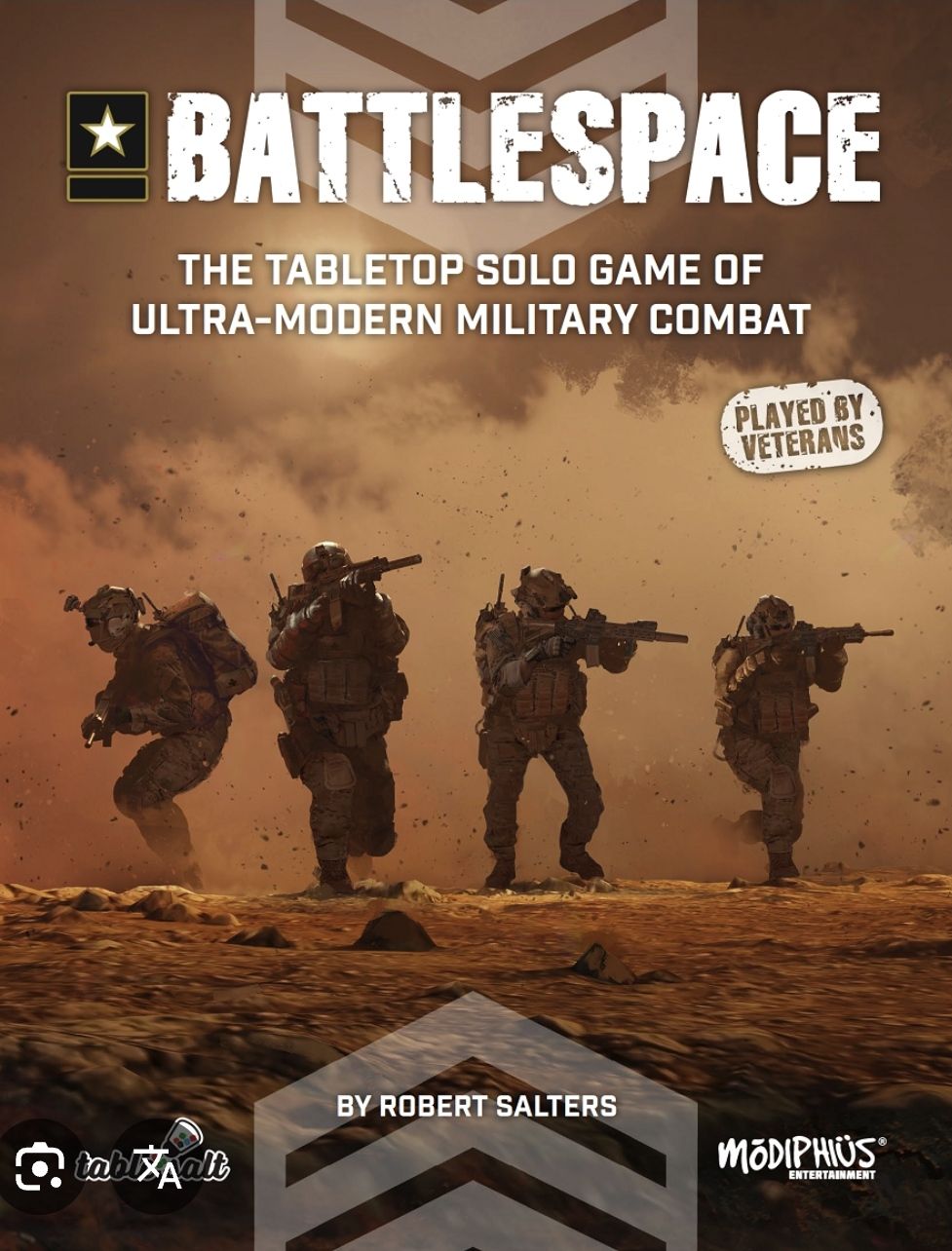 Battlespace: The Tabletop Solo Game of Ultra-Modern Military Combat cover