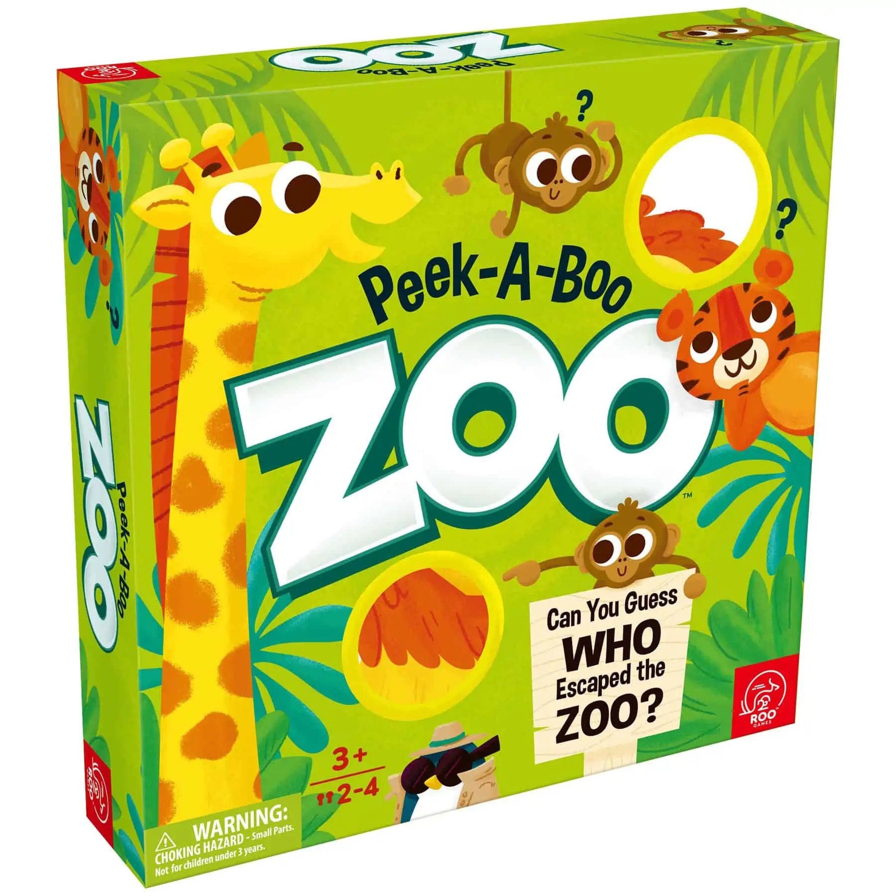 Cover art for Peek-A-Boo Zoo