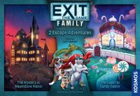 EXIT: The Game – Family: 2 Escape Adventures, KOSMOS, 2025 — 표지, 영문판(출판사 제공 이미지)