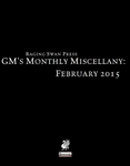 Issue: GM's Monthly Miscellany (February 2015)
