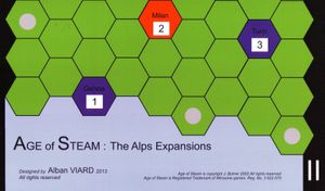 Age of Steam Expansion: The Alps