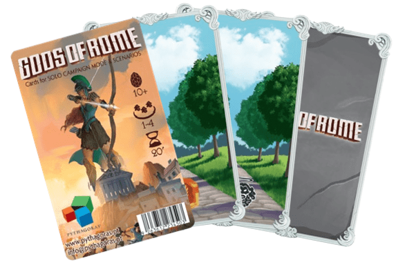 Gods of Rome: Cards for Solo Campaign Mode & Scenarios