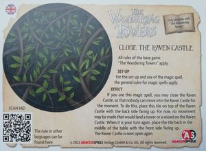 Wandering Towers: Close The Raven Castle Promo Card