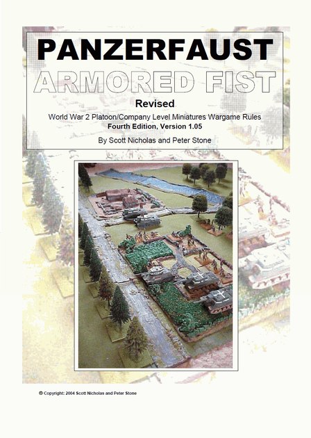 Panzerfaust Armored Fist 4th Ed - free PDF available | BoardGameGeek