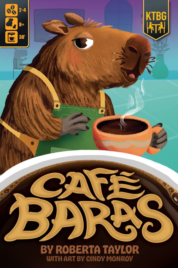 Café Baras gioco da tavolo di carte cozy per 2-4 giocatori - copertina ufficiale KTBG