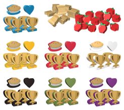 My Little Scythe: Meeple Source Upgrade Kit