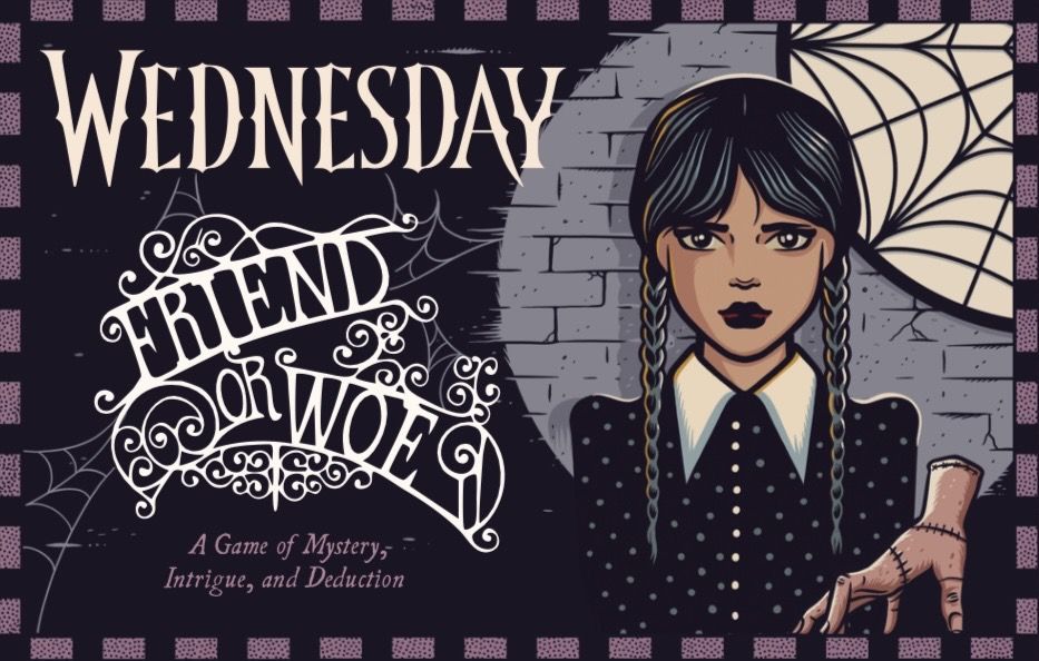 Wednesday: Friend or Woe box art