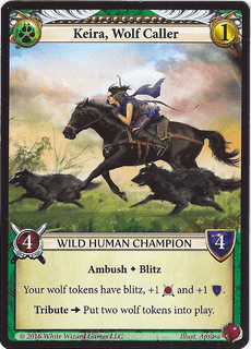 Epic Card Game: Keira, Wolf Caller Promo Card
