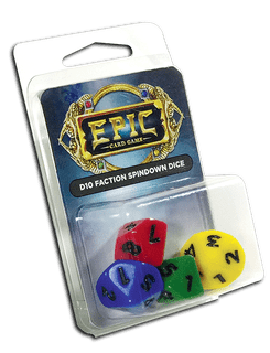 Epic Card Game: D10 Faction Spindown Dice Set