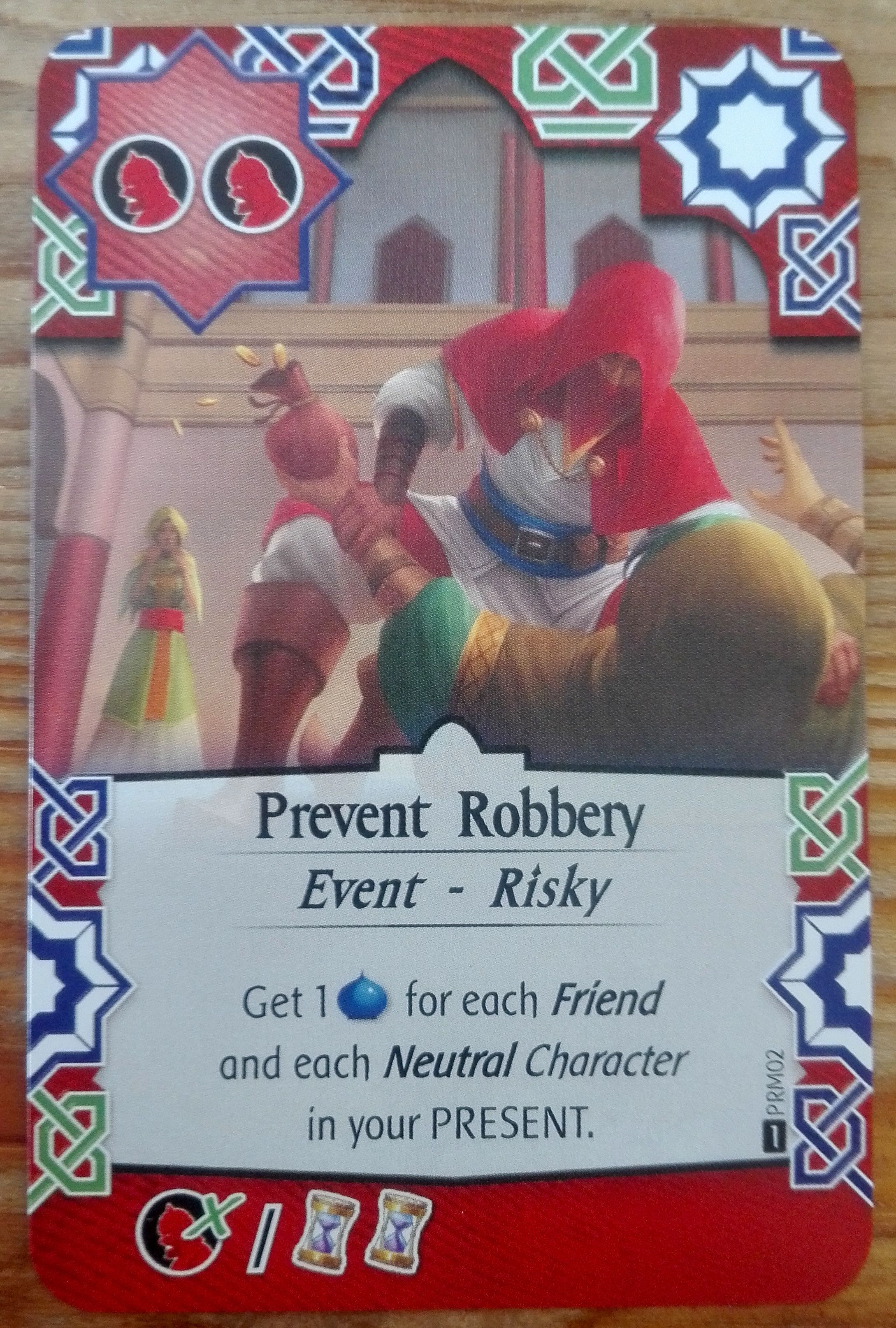 Thief's Fortune: Prevent Robbery promo card
