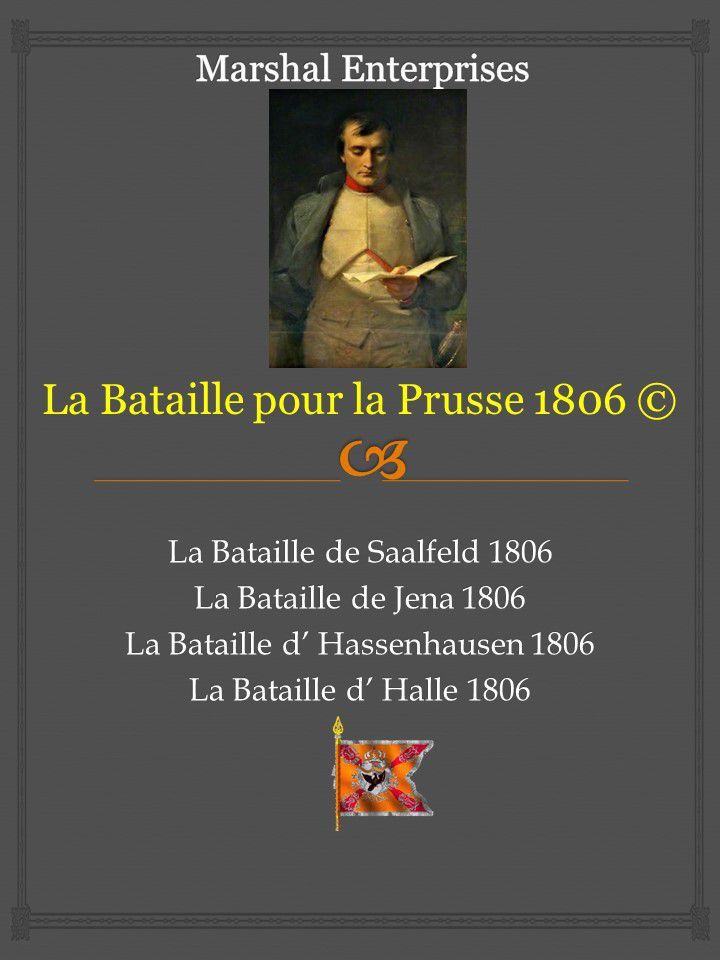 La Bataille pour la Prusse 1806 cover art