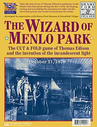 The Wizard of Menlo Park box art