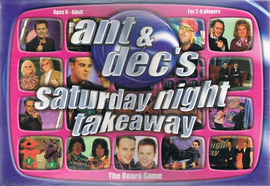 Ant & Dec's Saturday Night Takeaway Board Game 