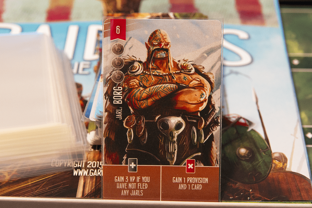 raiders of the north sea card sleeves 